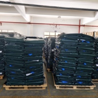 Bâche tissée industrielle renforcée en PVC enduit, imperméable et anti-moisissure
