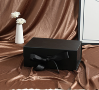 Boîte cadeau magnétique pliable de haute qualité, best-seller, avec couvercle à rabat, logo personnalisable, idéale pour le rangement de vêtements