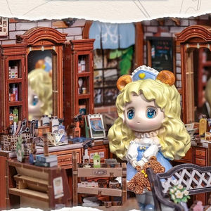 Nuevo Estilo de Juguete DIY, Rompecabezas 3D de Madera, Casa de Muñecas en Miniatura, Kit de Casa de Jardín, Manualidades Hechas a Mano, Móvil, para Niños de 8 a 13 Años - Product Image 6