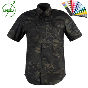 T-shirt Tattica per Sport all'Aperto, <span class=keywords><strong>Abbigliamento</strong></span> da Allenamento per Uomo, Personalizzazione all'Ingrosso del Produttore Capricorn - Product Image 1