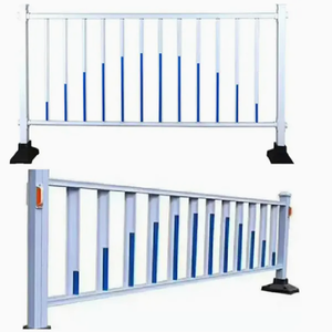 รั้วกั้นทางถนนมีความแข็งแรงสูงรั้วเหล็กสังกะสีป้องกันทางหลวงรั้วจราจรชั่วคราว - Product Image 1