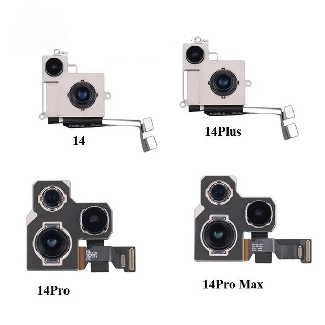 OEM Rear Back Camera With Sensor Mould Flex  for iphone 14 Pro Max Plus Back Camera Replacement