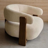 Fauteuil de salon, chaise individuelle pour balcon, fauteuil à dossier, fauteuil de relaxation pour personne paresseuse, chaise longue moderne et écologique