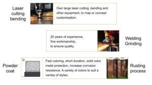 High Quality Corten Steel <b>Fire</b> <b>Pit</b> <b>Table</b> Portable <b>Outdoor</b> Patio Furniture Camping Party Occasions <b>Outdoor</b> Cooking Firewood Wood - Product Image 6