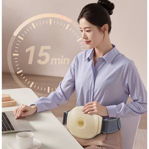 Masseur abdominal AUX beige à chauffage automatique, techniques simulant le toucher humain, favorise le péristaltisme intestinal - Product Image 4