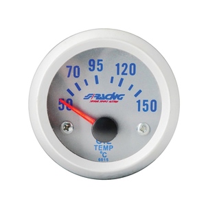 Jauge de température d'huile Simoni Racing Silver Line OT/SB haute visibilité pour des lectures précises - Product Image 1