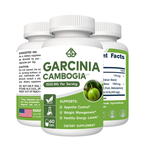 แคปซูลสารสกัดจากผลส้มแขกธรรมชาติ OEM สำหรับควบคุมน้ำหนักสำหรับผู้ชาย 60 แคปซูล - Product Image 3