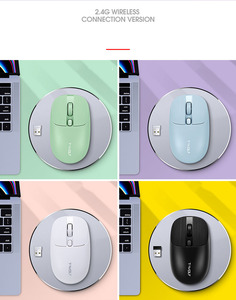 Q19 Mouse senza fili senza fili carino colorato Mouse per Mouse con Mouse per Mouse con colori mobili - Product Image 5