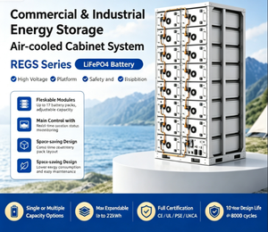 Gabinete de Almacenamiento de Energía Industrial y Comercial LiFePO4 Refrigerado por Aire, Expandible, de Alto Voltaje, BESS con Certificación CE, para Reducción de Picos de Demanda - Product Image 3