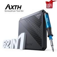 Kit d'outils de réparation électronique AXTH 52 en 1, jeu de tournevis de précision, kit d'outils technologiques, cadeau d'affaires pratique pour la réparation électronique