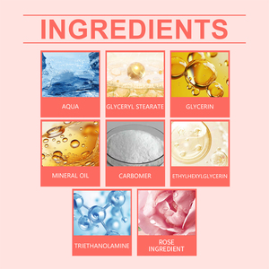 Crema Vegana de Etiqueta Privada con Vitamina C, Perlas y Sal del Mar Muerto, Exfoliante, Limpiadora Profunda, Blanqueadora, con Aroma a Rosas, <span class=keywords><strong>para</strong></span> Todo Tipo de Piel - Product Image 2