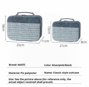 Trousse de Voyage Portable Élégante pour Maquillage – Sac Cosmétique de Soin de la Peau pour Femmes, Idéal pour les Influenceuses - Product Image 2