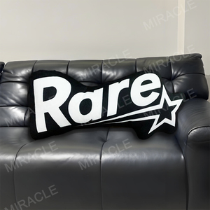 Wholesale Throw Bed Pillows 3d Digital Photo Print Customizing <strong>Cushion</strong> Irregular Shaped Plush <strong>Letter</strong> Pillow Custom <strong>Cushions</strong> - Product Image 2