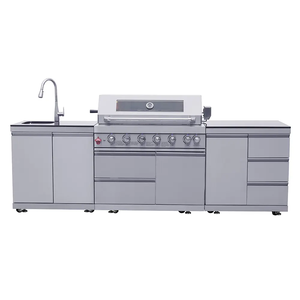Parrilla de Gas para Exteriores de Acero Inoxidable para Cocina y Fiestas, Modelo LQ-B801, Venta Caliente de Fábrica - Product Image 4