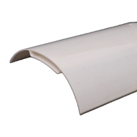 Panneaux muraux en PVC à prix compétitif d'usine, profilés plastiques Slatwall couleurs Pantone chinoises OEM, matériaux de construction de haute qualité