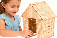 7/8*36 pouces | Tiges en bois de bouleau naturel de haute précision 22,2*914 mm pour projets de bricolage de meubles, bâtonnets d'artisanat