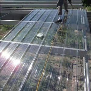 Haute dureté épaissie pare-soleil polycarbonate vague feuille <span class=keywords><strong>auvent</strong></span> plante tuile de toit serre construction éclairage tuile - Product Image 5