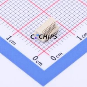 X0509WVS-20AS-LPV01 Board-to-Board & Backplane Connector SMD,P=0.5mm Connector 20P 0.5mm Vertical Mount 2 - Product Image 1