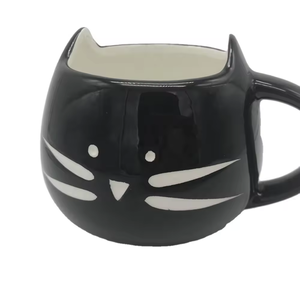 Customized Face Cartoon Monster 3D Bat Shape 300ml Porcelain <b>Cup</b> Tea Coffee <b>Cup</b> Gift Mug Ceramics Mugs - Product Image 5