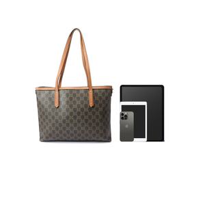 Conjunto de Tres Piezas de Alta Calidad a la Moda, Bolso Tote de Gran Capacidad, Portátil, de Hombro y Cruzado, con Cierre, de Poliéster para Mujer - Product Image 6