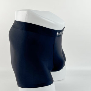 Ehanking <strong>Men's</strong> Luxury Ice Silk Satin Boxer <strong>Briefs</strong> Classic Rise Smooth Cool Solid Breathable Woven Anti-Bacterial Quick Dry - Product Image 5