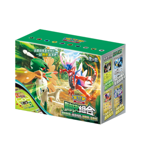 Vente en gros - Jeu de cartes officiel Pokémon HAPPY SET - Boîte mystère de cartes à collectionner Decidueye, <span class=keywords><strong>Melmetal</strong></span>, Koraidon et Miraidon - Product Image 1