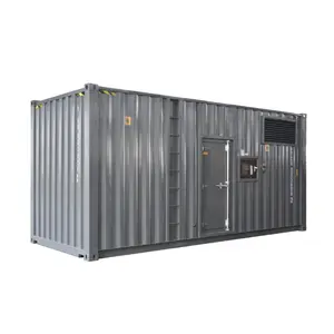 1 mw diesel gensets 1.25mva generators diesel silent generator enclosure container