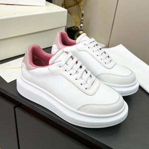 Designer Inspired Men Women Low Top <b>Leather</b> <b>Sneakers</b> Everyday Trend Casual Shoes - Product Image 1