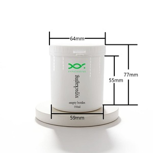 Xypackaging ขวดเปล่า HDPE สีขาว ขนาดเล็ก 150 มล. 150 กรัม 5 ออนซ์ สำหรับใส่โลชั่น/ผลิตภัณฑ์บำรุงผิว ฝาเกลียวแบบลอกออก <span class=keywords><strong>ราคา</strong></span>ขายส่ง - Product Image 6