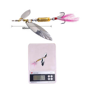 Luya-señuelo <span class=keywords><strong>de</strong></span> hojas <span class=keywords><strong>de</strong></span> Sauce <span class=keywords><strong>de</strong></span> metal con lentejuelas, 6,7g/6cm, gancho <span class=keywords><strong>de</strong></span> plumas <span class=keywords><strong>de</strong></span> mano giratorio, equipo <span class=keywords><strong>de</strong></span> pesca, cebo artificial <span class=keywords><strong>de</strong></span> simulación - Product Image 5