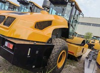 Rouleau compacteur à tambour unique de 147 kW, 20 tonnes, SSR200C-10S avec support de compactage en pente, équipement de compactage routier vibrant