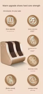 Buen Precio Pierna Pie Dispositivo de masaje Relajación Calefacción Eléctrica Presión de aire Vibración Pie y máquina masajeadora de piernas - Product Image 5