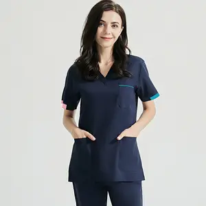 hospital coat hospital uniforms cap printed hospital gown