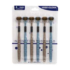 Cepillo de Dientes 3D de Alta Gama Personalizado con Tres Cepillos Suaves para Protección de Encías, Blanqueamiento y Limpieza para Hombres y Mujeres - Product Image 3