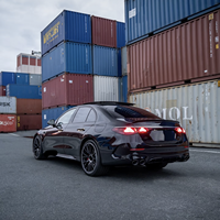 Kit carrosserie style AMG E53 pour Mercedes-Benz Classe E W212 (2009-2016) : pare-chocs avant, calandre, capot, jupes latérales, couvre-coffre, pare-chocs arrière
