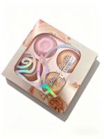 Palette de maquillage scintillante quatre couleurs, palette de contour, fard à paupières exclusif, vente en gros