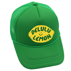 Lushwin Mùa Hè Giản Dị 5-Bảng Điều Chỉnh Lưới Trucker Mũ Bóng Chày Chanh In 3D Thêu Cho Bãi Biển Mặt Trời Cuộc Phiêu Lưu - Product Image 5