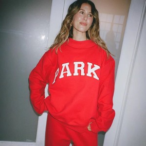 <span class=keywords><strong>Felpa</strong></span> <span class=keywords><strong>Oversize</strong></span> da <span class=keywords><strong>Donna</strong></span> con Collo Alto, Maniche Lunghe, Casual, in Pile, con Grafica Ricamata, Pullover - Product Image 4