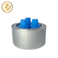Boîtes vides en fer blanc pour combustible de chafing dish, bidons métalliques ronds hermétiques pour l'emballage de combustible en gel et de combustible liquide pour chauffage