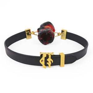 Nuovo Silicone regolabile bocca aperta bavaglio e cuoio SM imbracatura BDSM Sex Toy per gli amanti apertura fissazione bocca farcito sesso orale Gag - Product Image 3