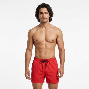 OEM Custom logo Embroidery Printed Design Shorts <b>Men's</b> Three-quarter <b>Men's</b> Elastic Running Large Size Cross-border DDP shipping - Product Image 1
