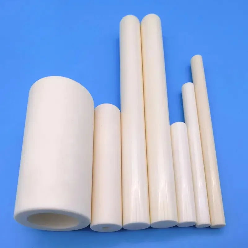 High purity insulation alumina ceramic bar rods al2o3 ceramic rollers for baking ceramic tiles