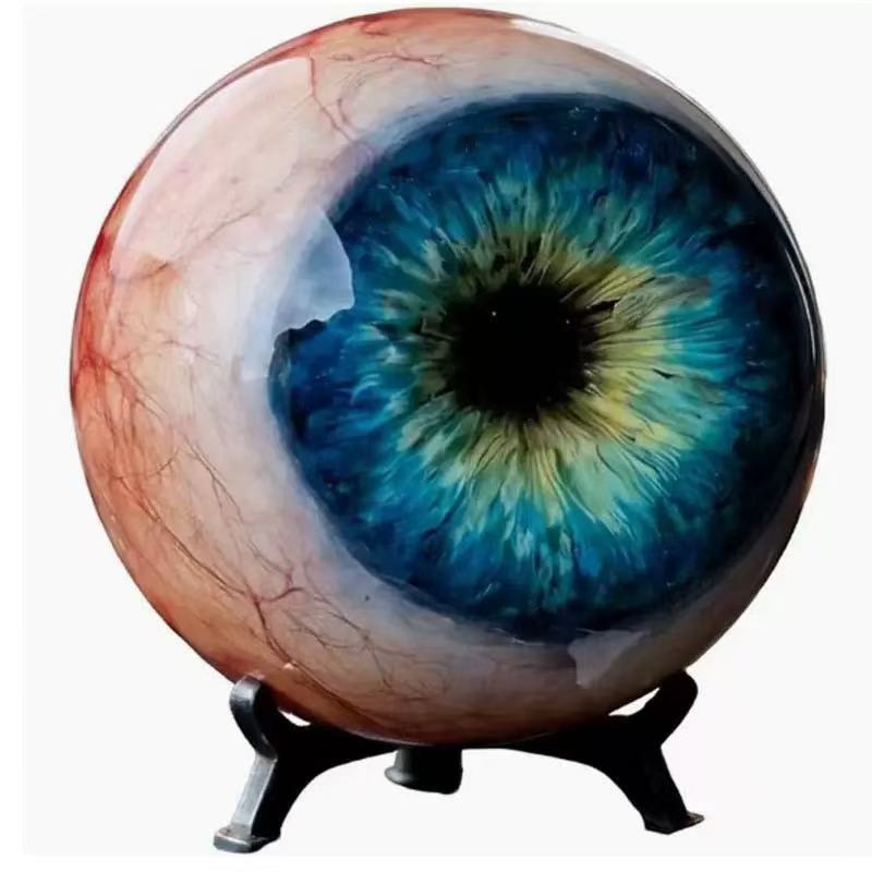 Big Eyes Ornament - Blue