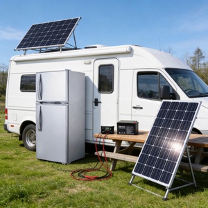 Réfrigérateur-congélateur <span class=keywords><strong>solaire</strong></span> 12V 24V à porte simple ou double, certifié CE RoHS TUV - Product Image 6