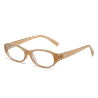 Lunettes de soleil rétro élégantes à petite monture pour femmes avec verres de protection UV400 Classe 2, monture complète ovale, idéales pour les voyages et la conduite