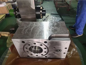 API Fluid End <span class=keywords><strong>Modiles</strong></span> Caja de válvula hidráulica Perforación de campos petroleros Bomba de lodo Conjunto de extremo de fluido Piezas de cilindro de descarga - Product Image 6