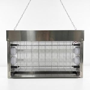 Lámpara Antimosquitos y Anti-insectos Eléctrica Profesional, Antideslumbrante, Impermeable, de Acero Inoxidable, con Cobertura de 20-150 m² - Product Image 2
