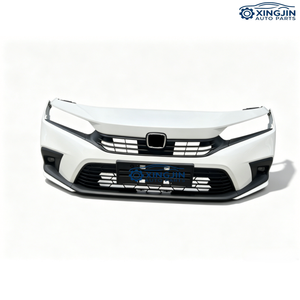 Parachoques de <span class=keywords><strong>segunda</strong></span> mano original de fábrica para <span class=keywords><strong>Honda</strong></span> <span class=keywords><strong>Civic</strong></span> de 11ª generación con kit de parachoques con rejilla, faros LED y alerón delantero. - Product Image 2