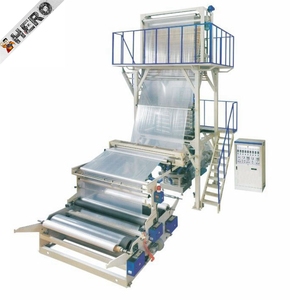 Línea de extrusión de película soplada usada LDPE LLDPE Máquina de extrusión de <span class=keywords><strong>3</strong></span> capas Máquina de película soplada CE <span class=keywords><strong>Polystar</strong></span> - Product Image 1