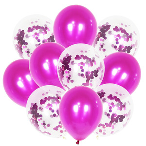Globos decorativos para fiestas, juego de globos para cumpleaños, Baby Shower, boda, 11 años, 10 Uds., venta al por mayor - Product Image 6